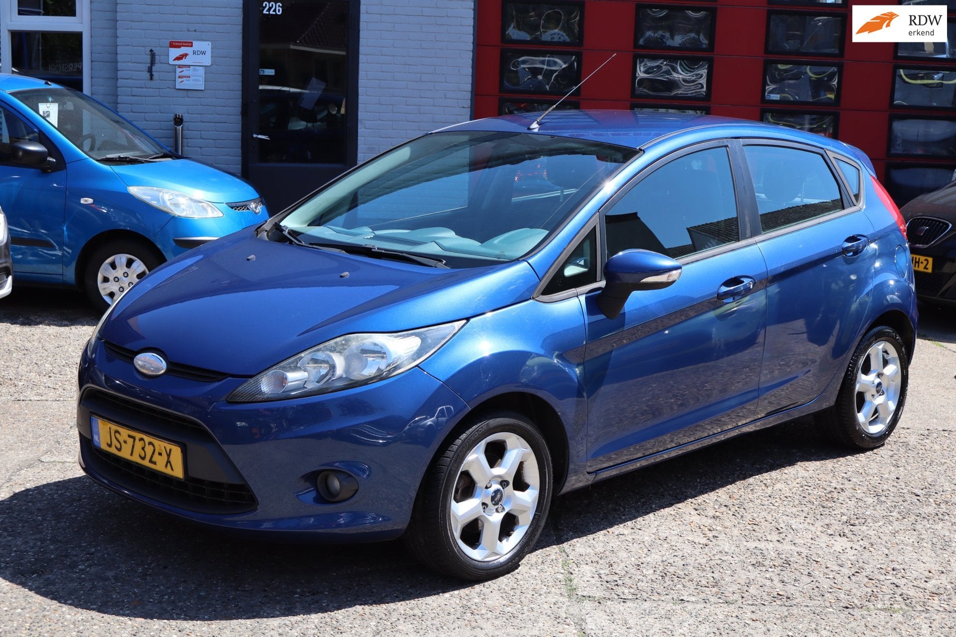 Ford Fiesta 1.25 Trend , 5 DEURS , AIRCO Boekjes, Voorwielaandrijving, 1242 cc, Metallic lak, Bedrijf