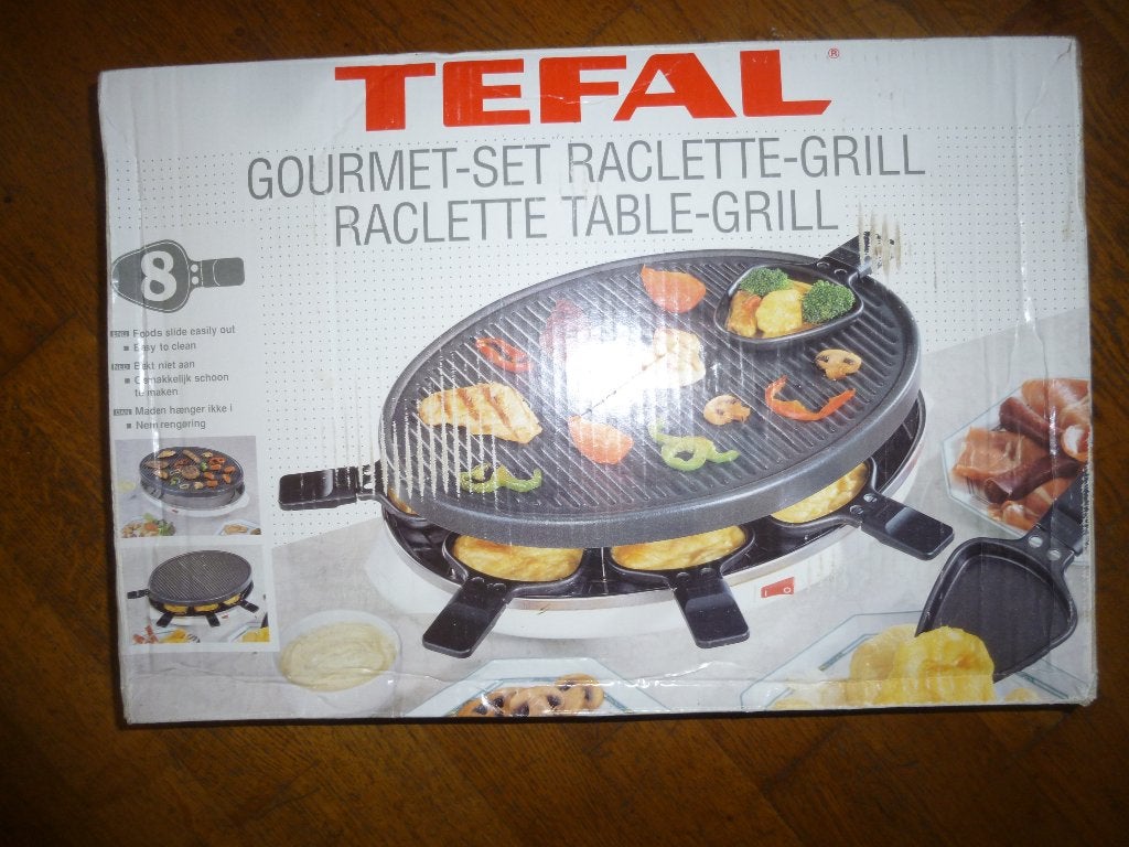 Raclette grill, Ophalen, Gebruikt, 8 personen of meer