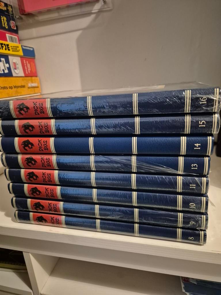 Dick Bos - 8x hardcover in seal, Boeken, Stripboeken, Meerdere stripboeken, Ophalen of Verzenden, Zo goed als nieuw