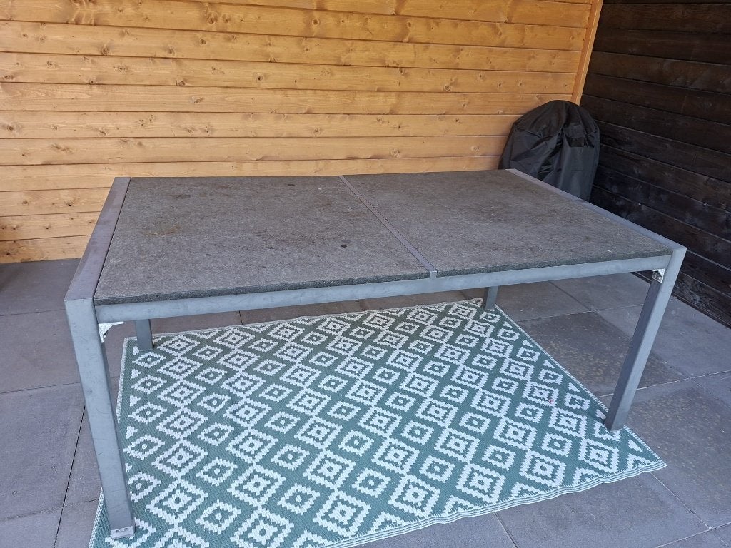 Gratis tuintafel, Ophalen, Gebruikt, Rechthoekig, Overige materialen