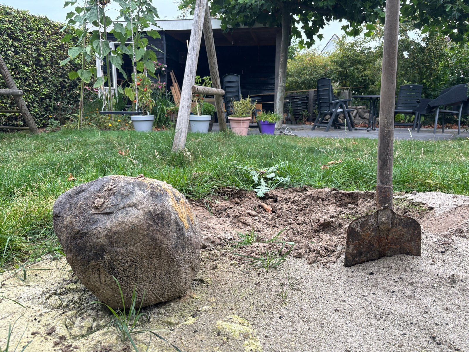 Zwerfkei, Tuin en Terras, Ophalen, Overige materialen, Gebruikt, Kei