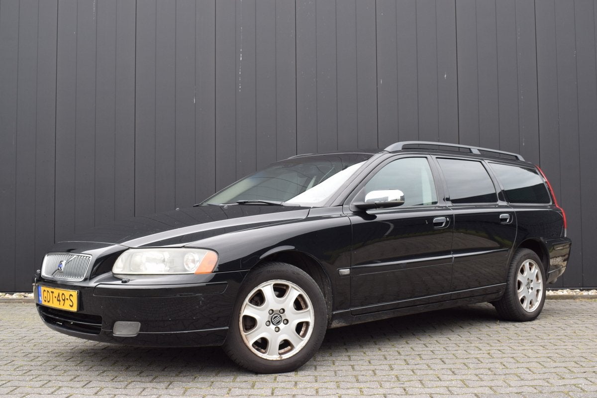 Volvo V70 2.5T Automaat AWD Momentum Zwart Leder | Xenon | E, Auto's, Automaat, Zwart, Vierwielaandrijving, Automatische klimaatregeling