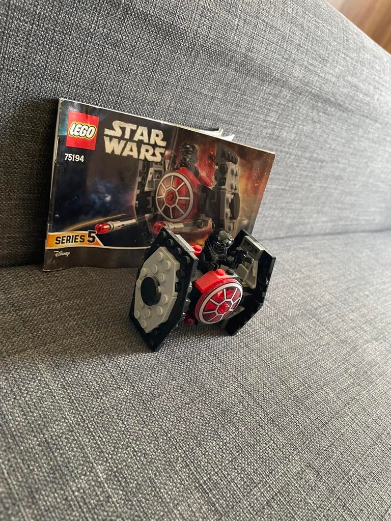 Starwars vliegtuig, Compleet, Lego, Ophalen of Verzenden, Zo goed als nieuw