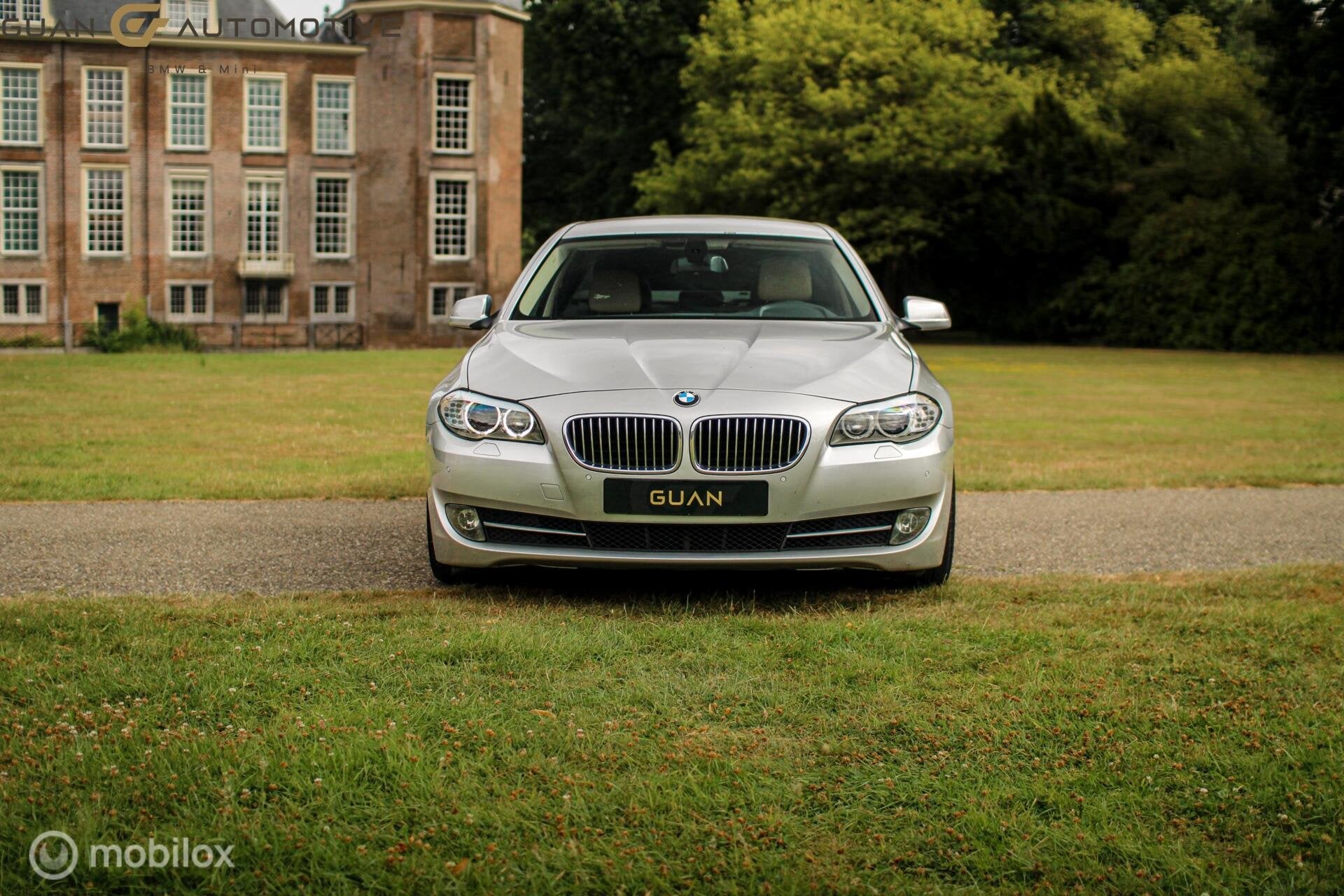 BMW 5-serie 528i High Executive, Auto's, Euro 5, Achterwielaandrijving, Beige, 258 pk
