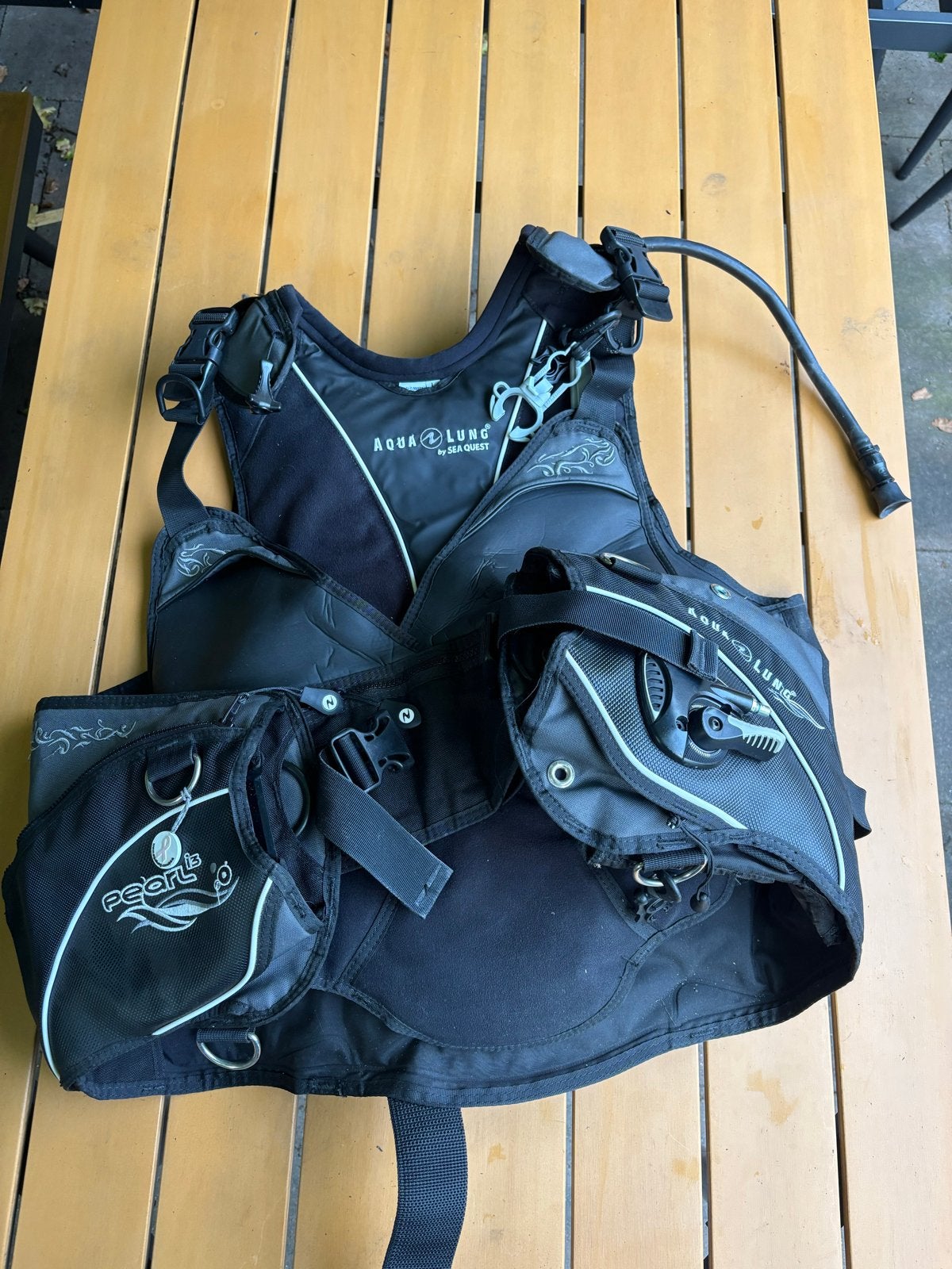 Aqualung Pearl BCD Trimvest Dames Maat L, Watersport en Boten, Duiken, Ophalen, Gebruikt, Trimvest of Wing