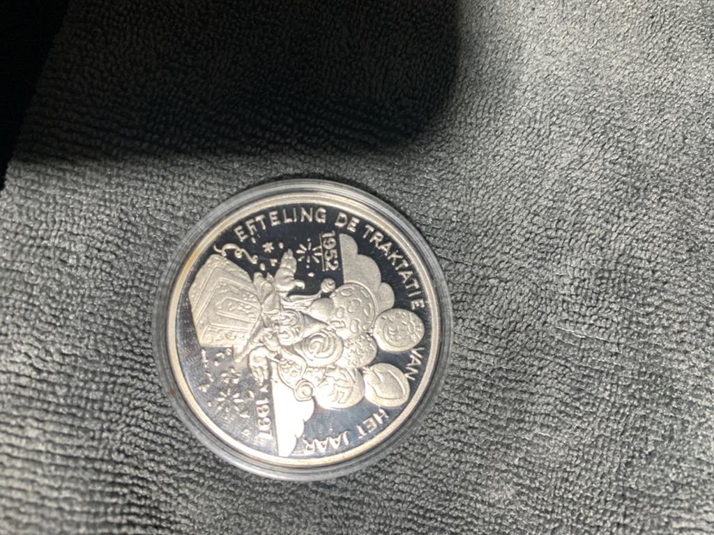 Efteling De Traktatie van het Jaar1952-1997munt New state, Koningin Beatrix, Zilver, Losse munt, Overige waardes