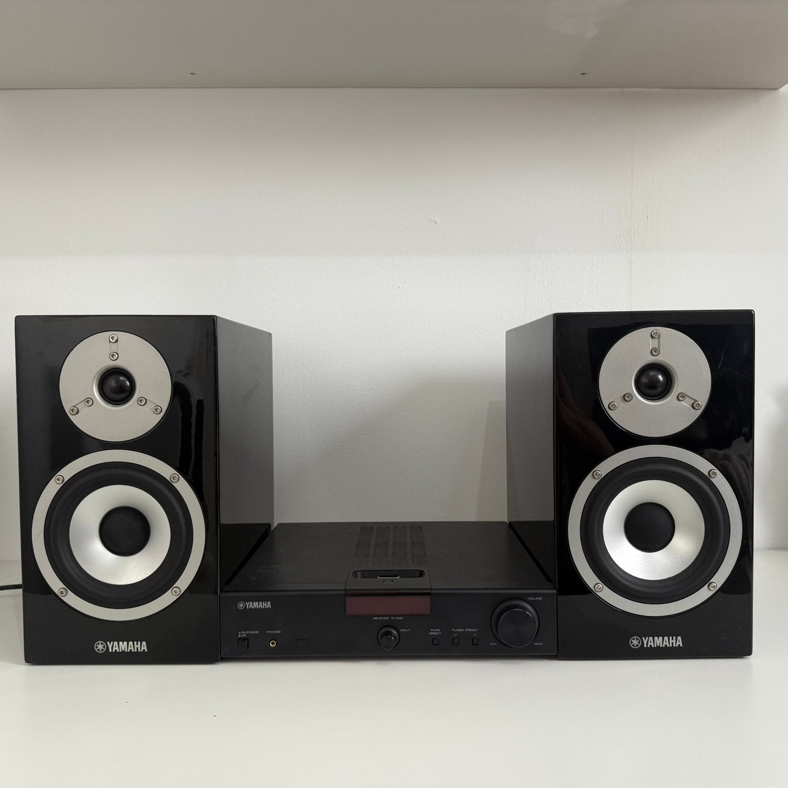 Yamaha Stereo Set – R-1330 Receiver + NS-BP400 Luidsprekers, Audio, Tv en Foto, Stereo-sets, Ophalen of Verzenden, Cd-speler, Overige merken