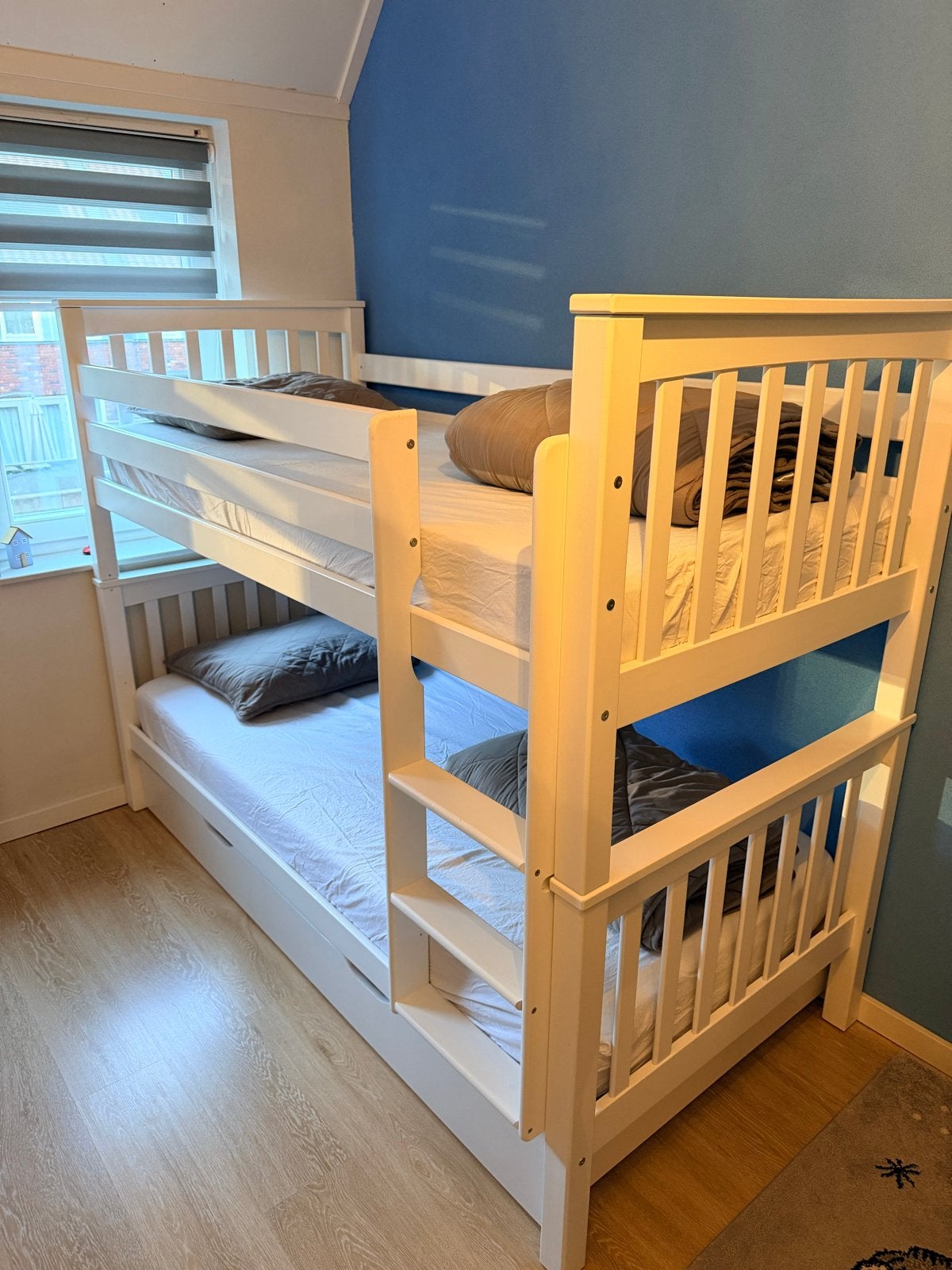 Stapelbed kinderen - deelbaar met opberglade, Ophalen, Gebruikt, 90 cm, Tweepersoons