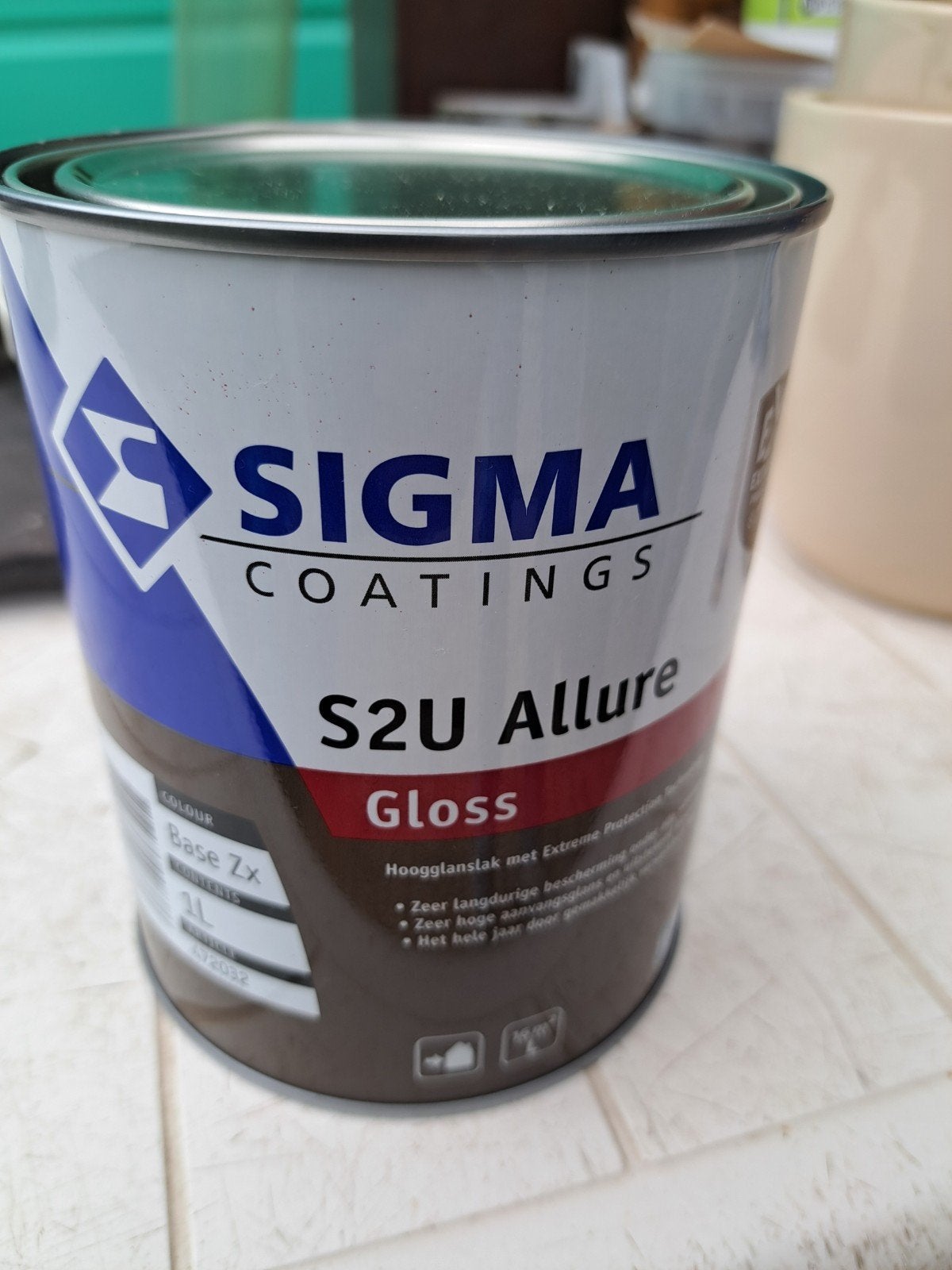 Sigma S2U Allure Gloss Verf - Hoogglanslak, Nieuw, Ophalen of Verzenden, Verf, Minder dan 5 liter