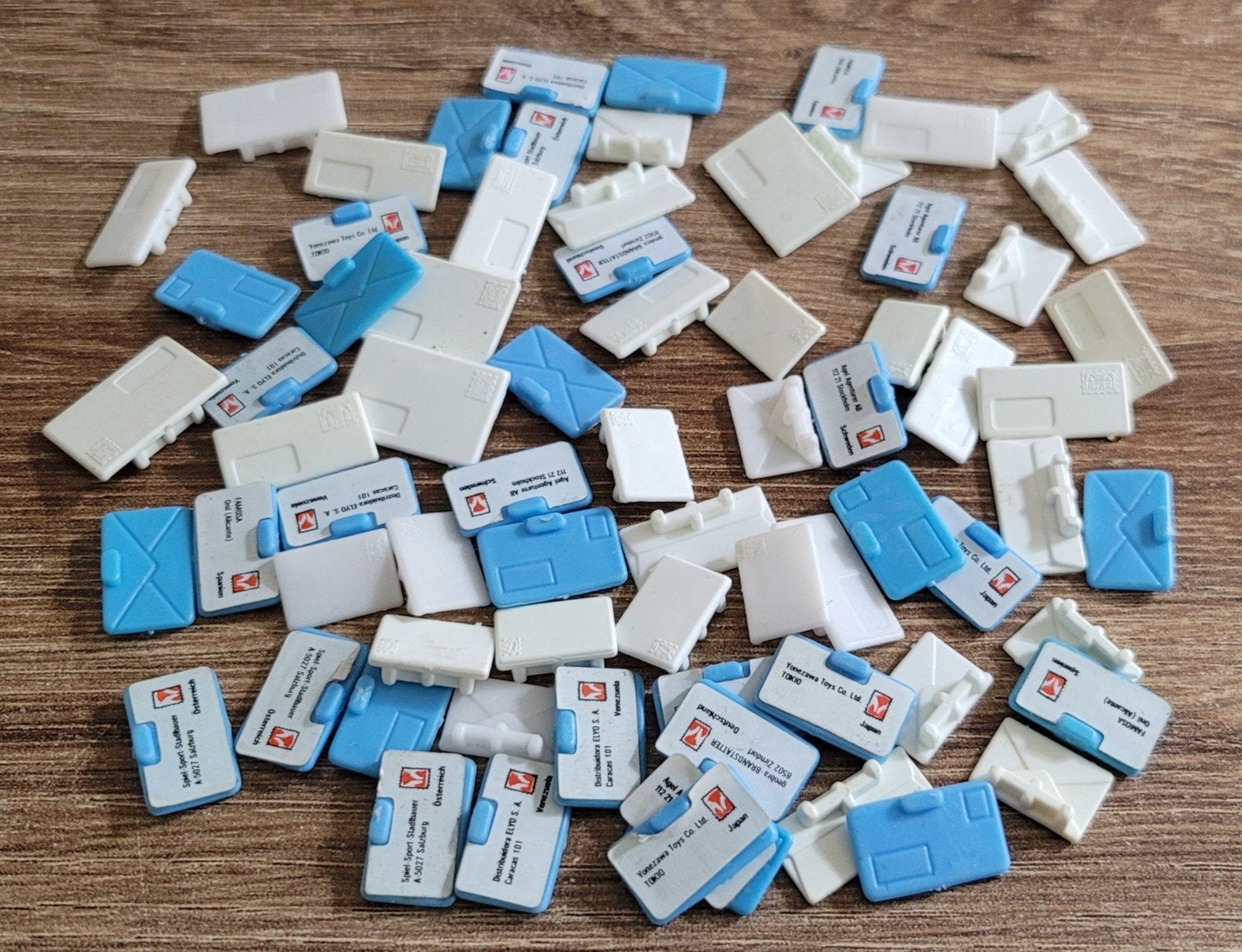 Playmobil onderdelen 70 oude brieven uit post sets, Ophalen of Verzenden, Gebruikt