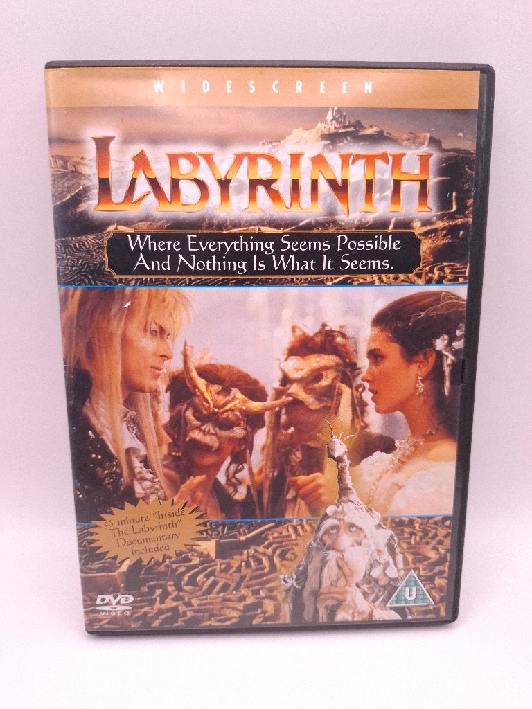 Labyrinth dvd, Engels, Gebruikt, Alle leeftijden, Fantasy