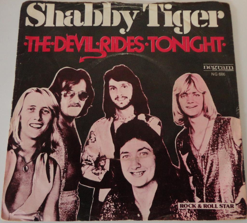 Shabby Tiger > The Devil Rides Tonight, Gebruikt, 7 inch, Single, Ophalen of Verzenden