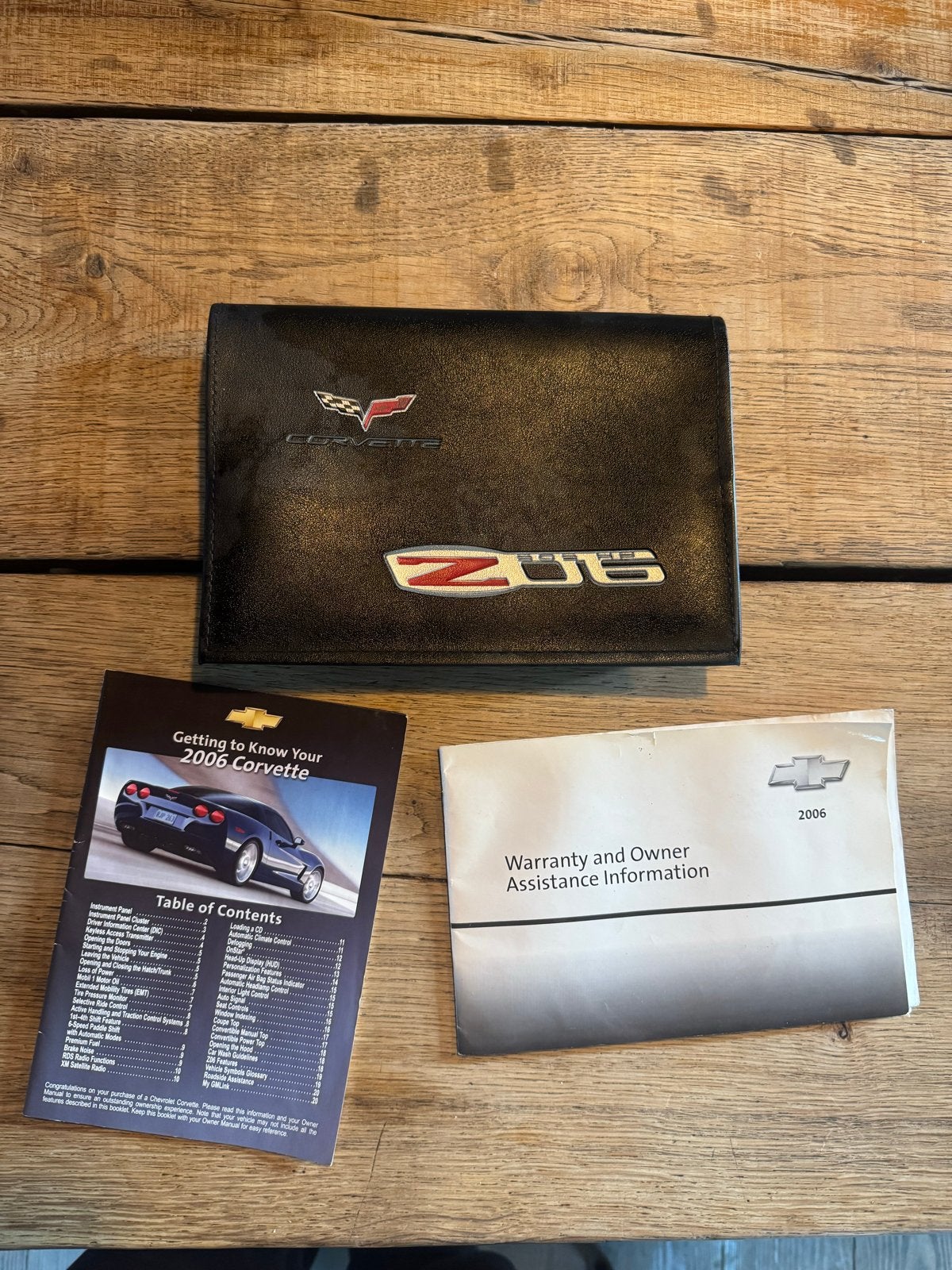 Corvette C6 Z06 Handleidingen Set 2006, Ophalen of Verzenden