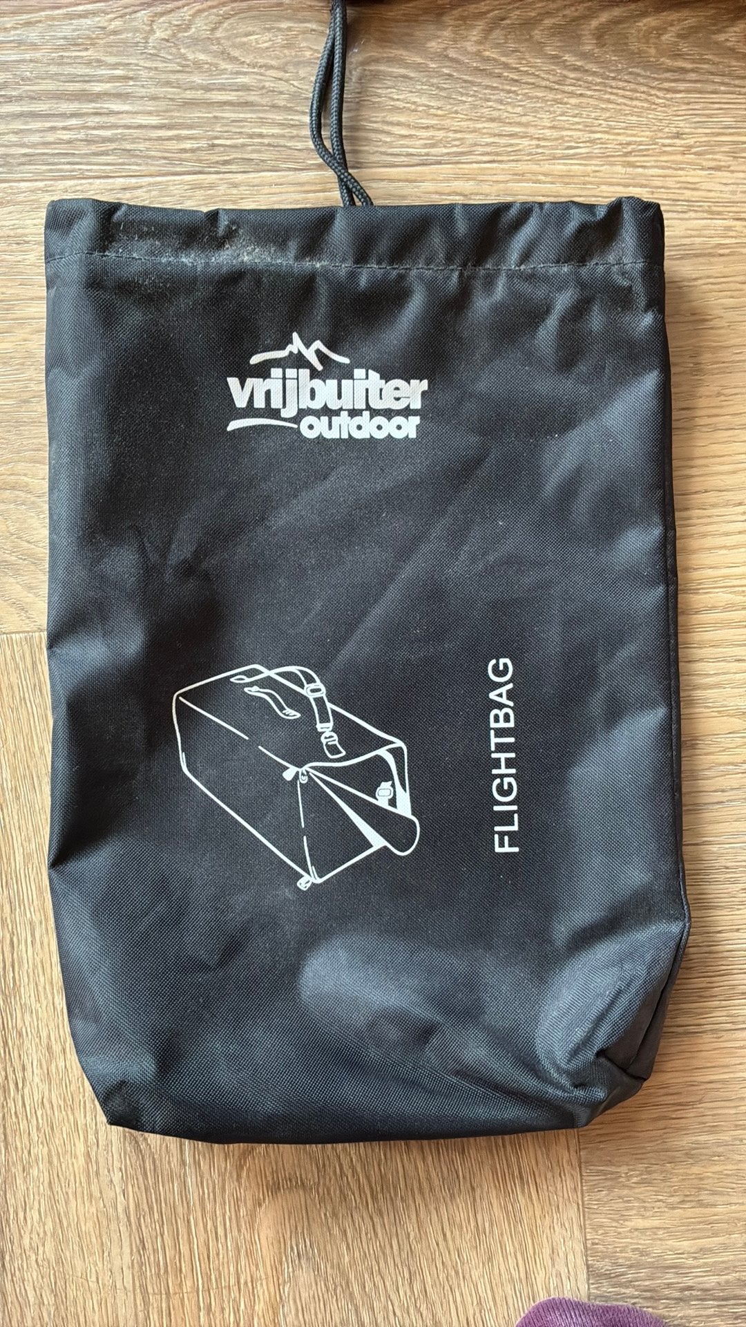 Flightbag voor backpack, 30 cm of meer, Zwart, Zo goed als nieuw, 35 tot 55 cm