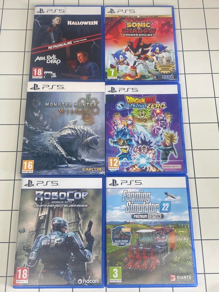 PlayStation 5 Bundel - PS5 Games - Kies Uit of Koop Samen, Spelcomputers en Games, Games | Sony PlayStation 5, Vanaf 18 jaar, Overige genres