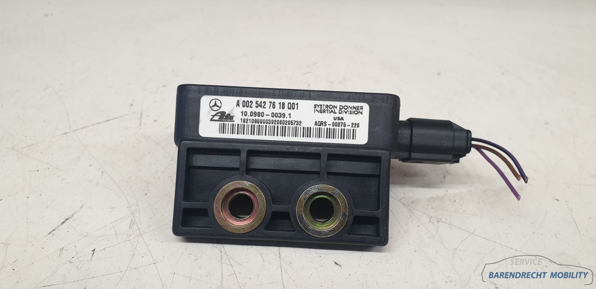 ESP YAW sensor W208 CLK Mercedes cabrio 0025427618 R208 gier