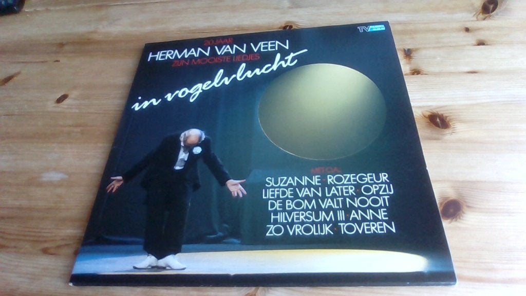 Herman van Veen – 20 Jaar Herman Van Veen - In Vogelvlucht, 1980 - 1989, Ophalen of Verzenden, Zo goed als nieuw, Pop