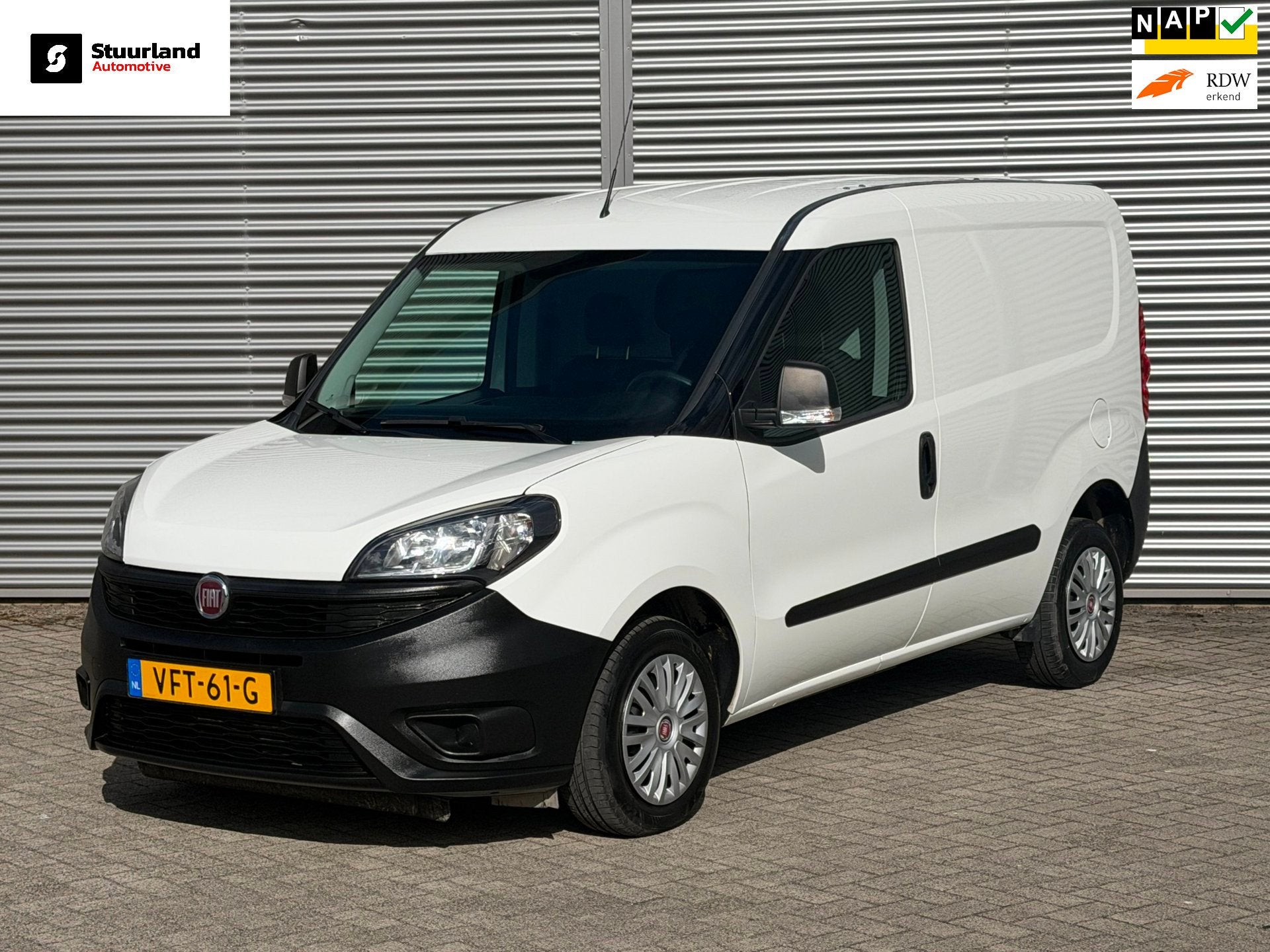Fiat Doblò Cargo 1.6 MJ L1H1 Airco/ Navi/ Cruise/ 3zits/ Eu, Voorwielaandrijving, Stof, Gebruikt, 4 cilinders