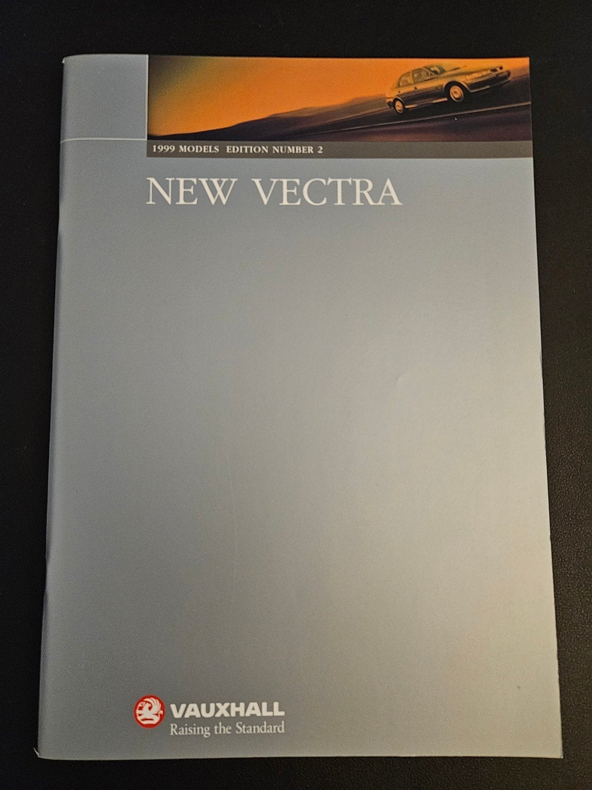Brochure Vauxhall Vectra 1999 Ed.2, Ophalen of Verzenden, Zo goed als nieuw, Overige merken