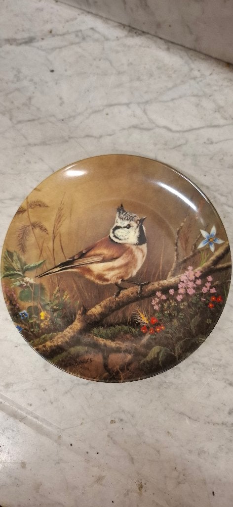 Vogelhagbordjes, Huis en Inrichting, Woonaccessoires | Wanddecoraties, 19 cm, Wandhanger, Ophalen of Verzenden, Zo goed als nieuw