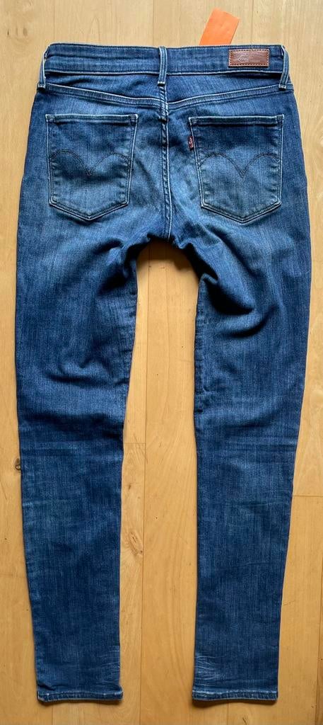 Levi’s Demi Curve Skinny jeans spijkerbroek W26 L34, Ophalen of Verzenden, Zo goed als nieuw, Blauw, W27 (confectie 34) of kleiner