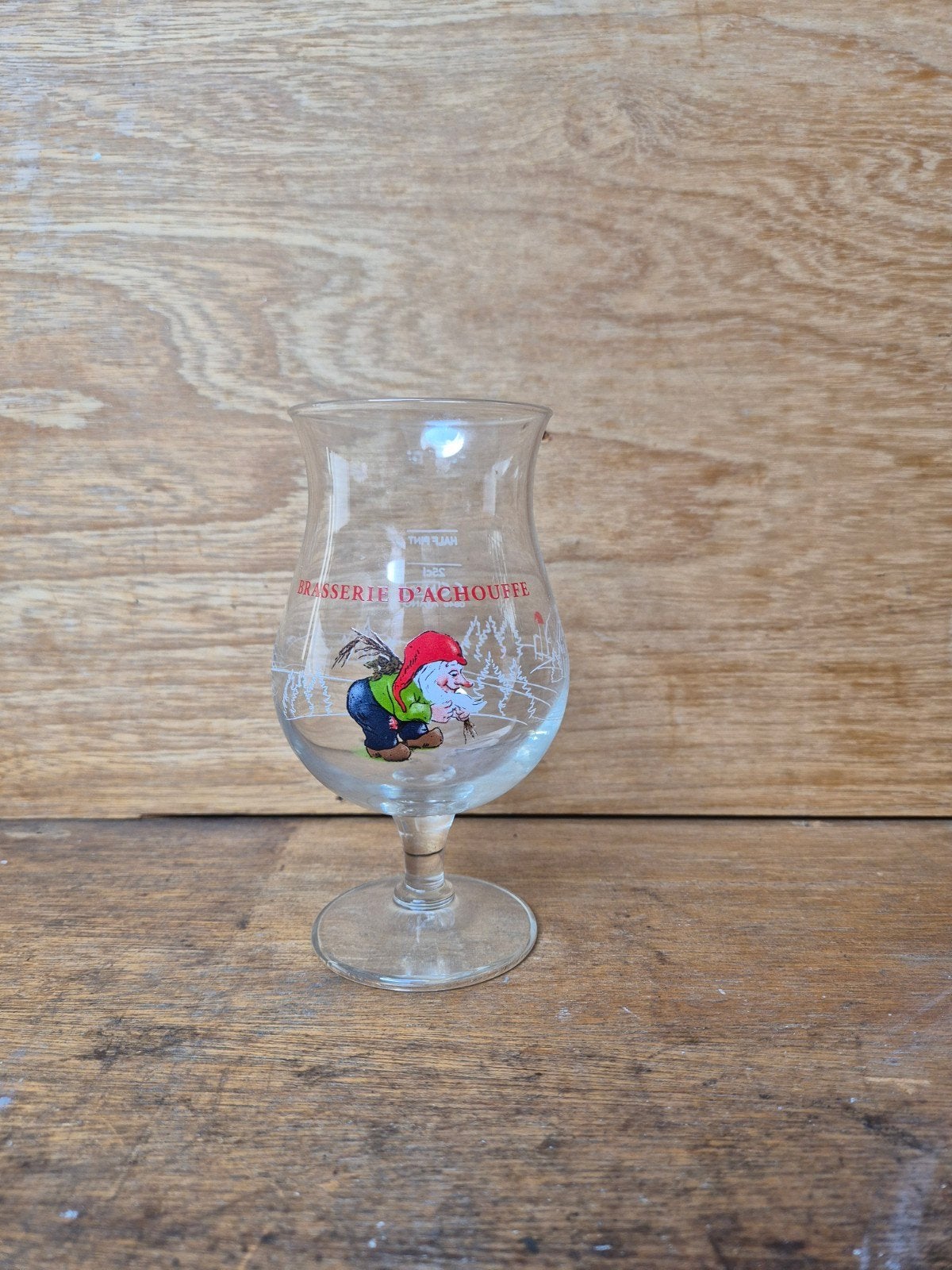 33x La Chouffe Bierglas 0,25cl - Origineel, Verzamelen, Biermerken, Ophalen of Verzenden