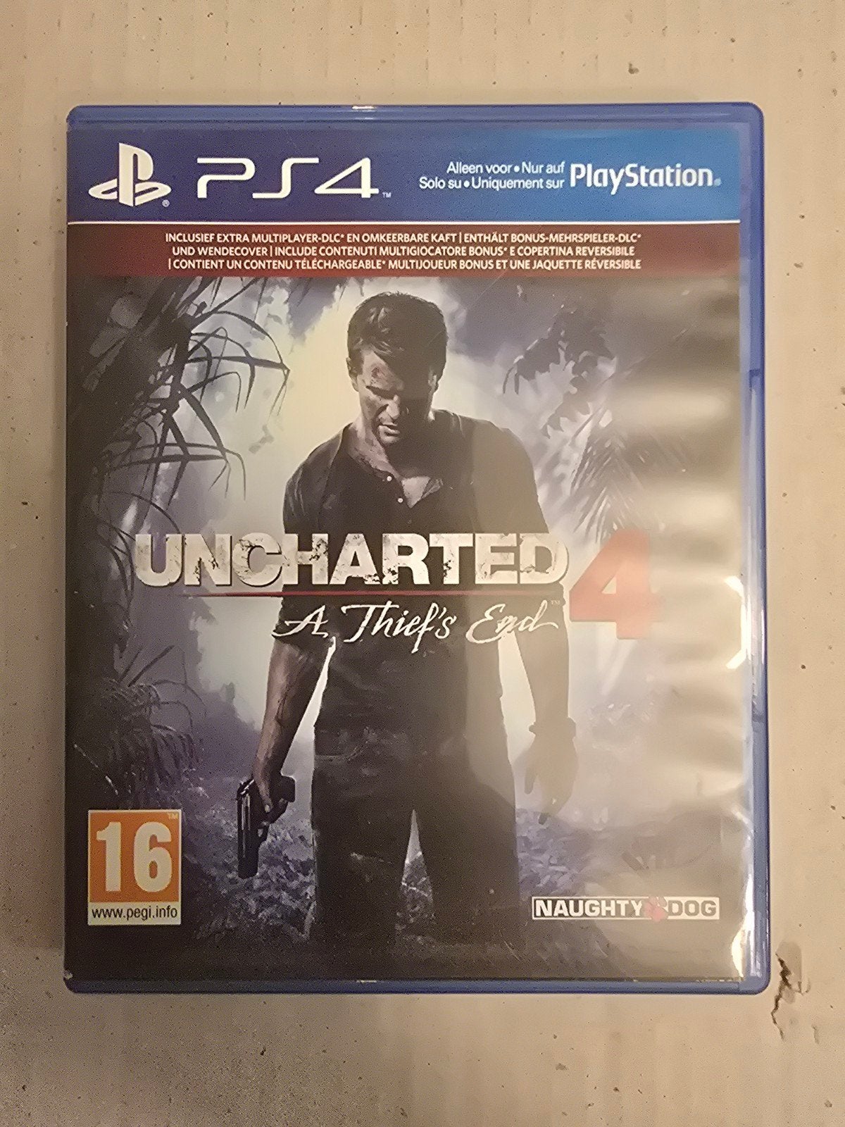 Uncharted 4: A Thief's End (PS4), Ophalen of Verzenden, Zo goed als nieuw, Avontuur en Actie, Vanaf 16 jaar