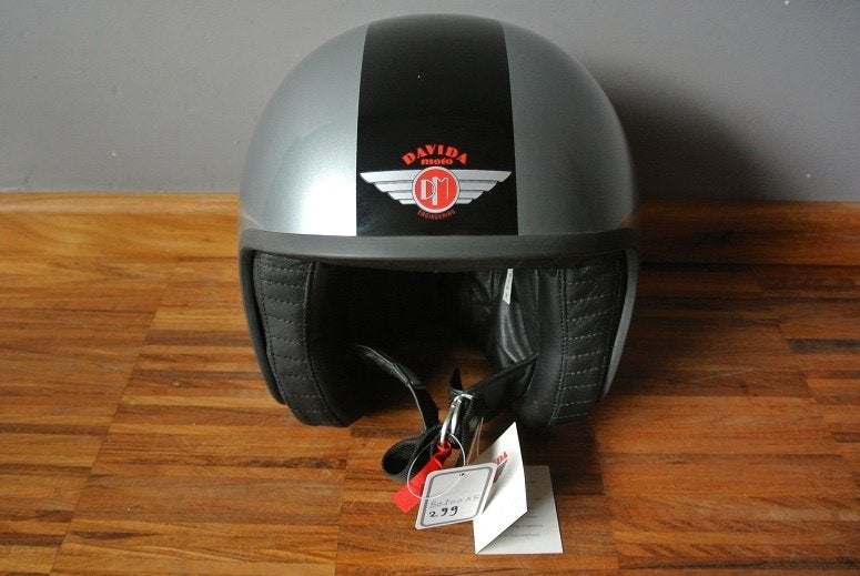 Davida motorhelm, toonzaalmodel, als nieuw (model 1), XS, Kinderen, Nieuw met kaartje, Overige merken