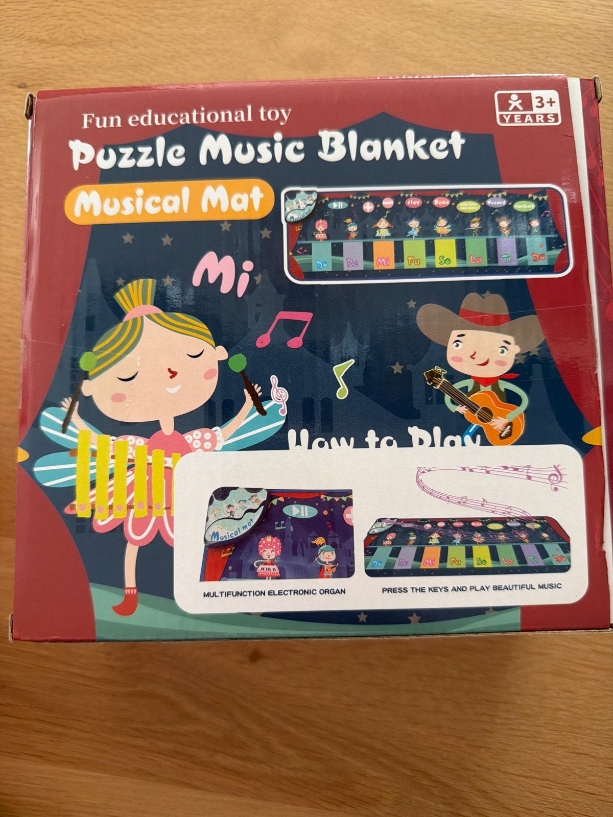 Muziekmat voor kinderen - Educatief speelgoed, Ophalen of Verzenden, Zo goed als nieuw, Overige typen, Met geluid