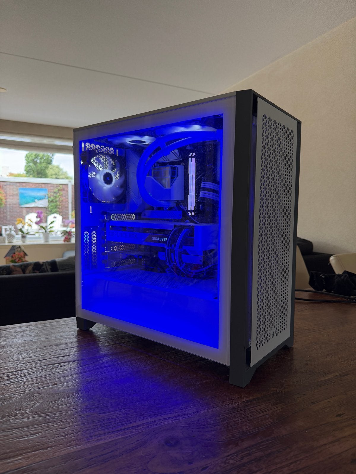Gaming PC + 32 inch monitor: Ryzen 7 3700X + RTX 3070, Ophalen, Gebruikt, 32 GB, Gaming
