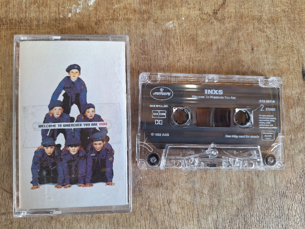 INXS - Welcome to Wherever You Are (Cassette), Cd's en Dvd's, Ophalen of Verzenden, Gebruikt, 1 bandje