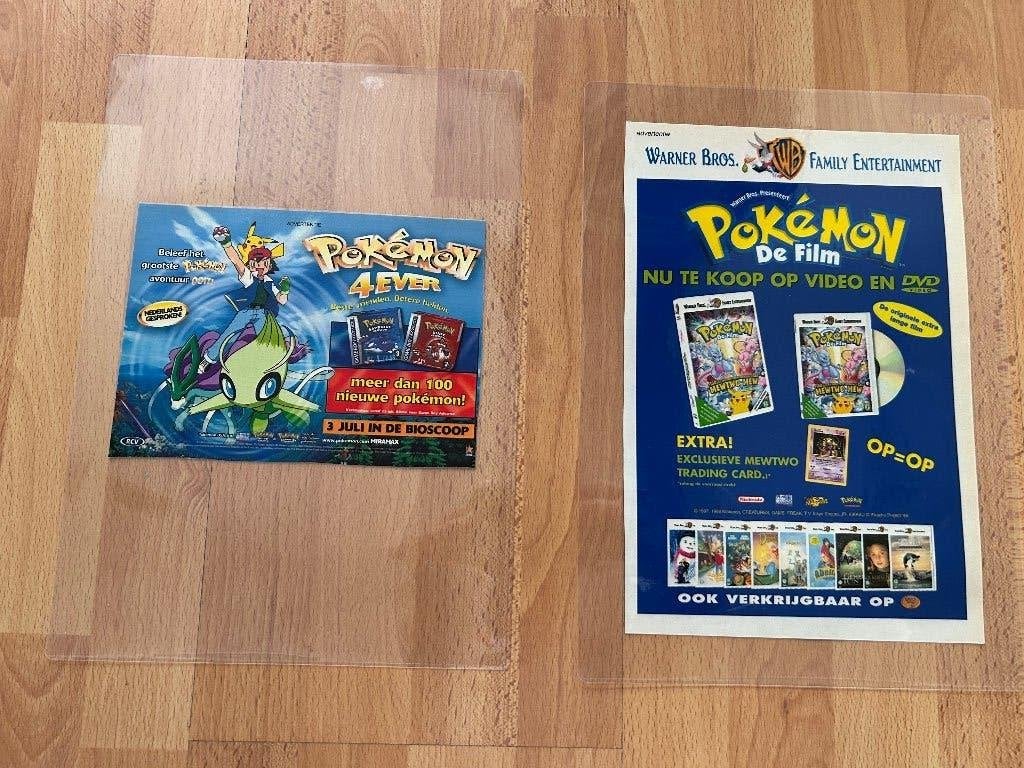 Posters reclame pokemon special advertentie a4 geplastificee, A4 of kleiner, Rechthoekig Liggend, Nieuw, Ophalen of Verzenden
