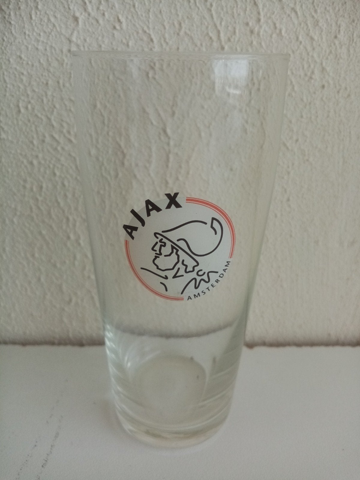 Ajax bierfluitje, Ophalen of Verzenden, Zo goed als nieuw, Glas of Glazen, Overige merken
