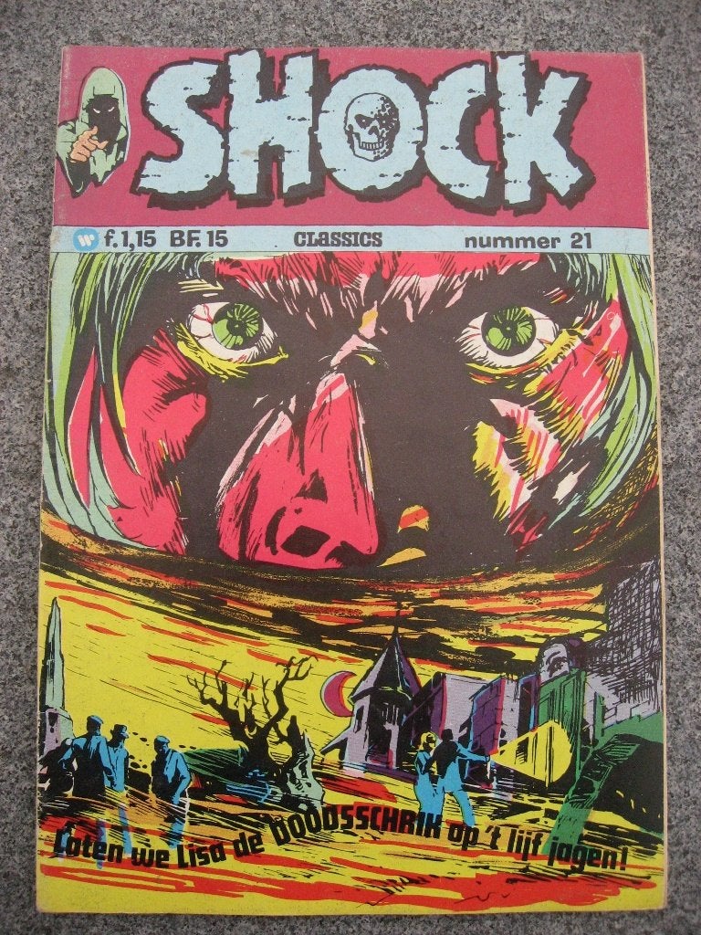 Shock. Nr 21, Eén stripboek, Ophalen of Verzenden