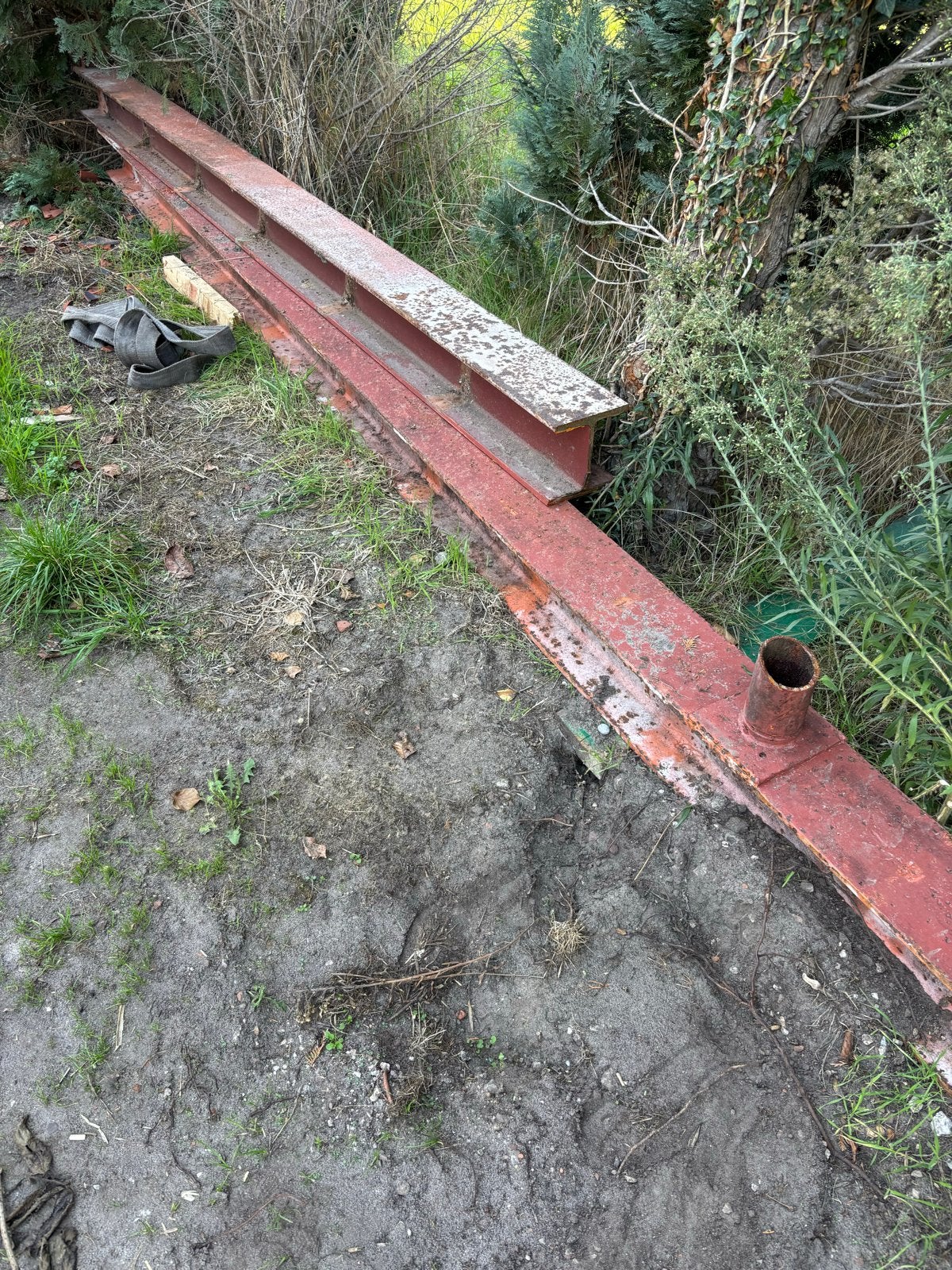 HEA 180 Stalen Balk - Gebruikt 8mtr en 4meter, Ophalen of Verzenden, Gebruikt, IJzer