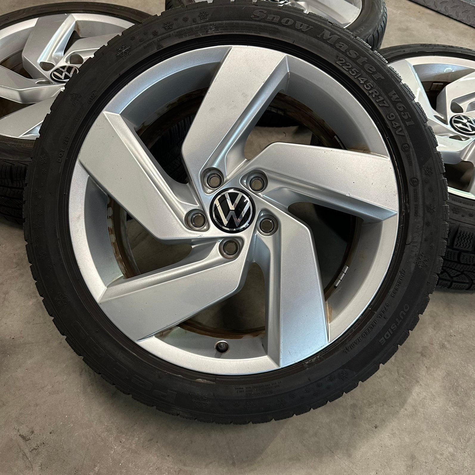 Oem 17” richmond velgen met all season inruil mogelijk gte, 19 inch, Gebruikt, Banden en Velgen, Ophalen of Verzenden