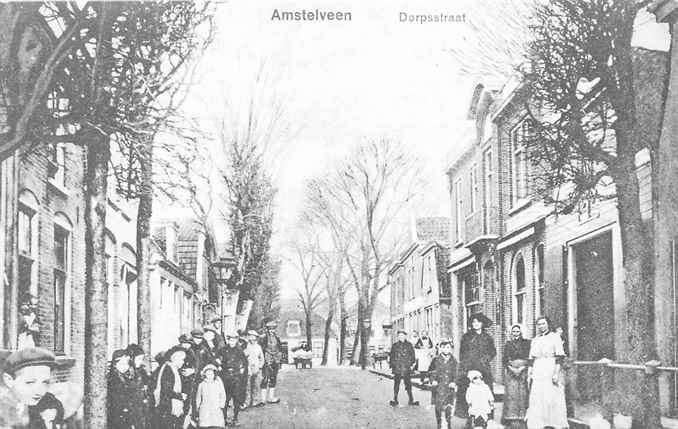 301-363-043 Amstelveen Dorpsstraat, Verzenden, Voor 1920, Noord-Holland