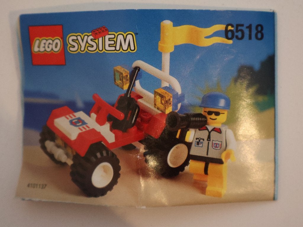 Lego Classic Town Coast Guard 6518 Baja Buggy met doosje, Inclusief instructies, Gebruikt, Overige thema's, Lego