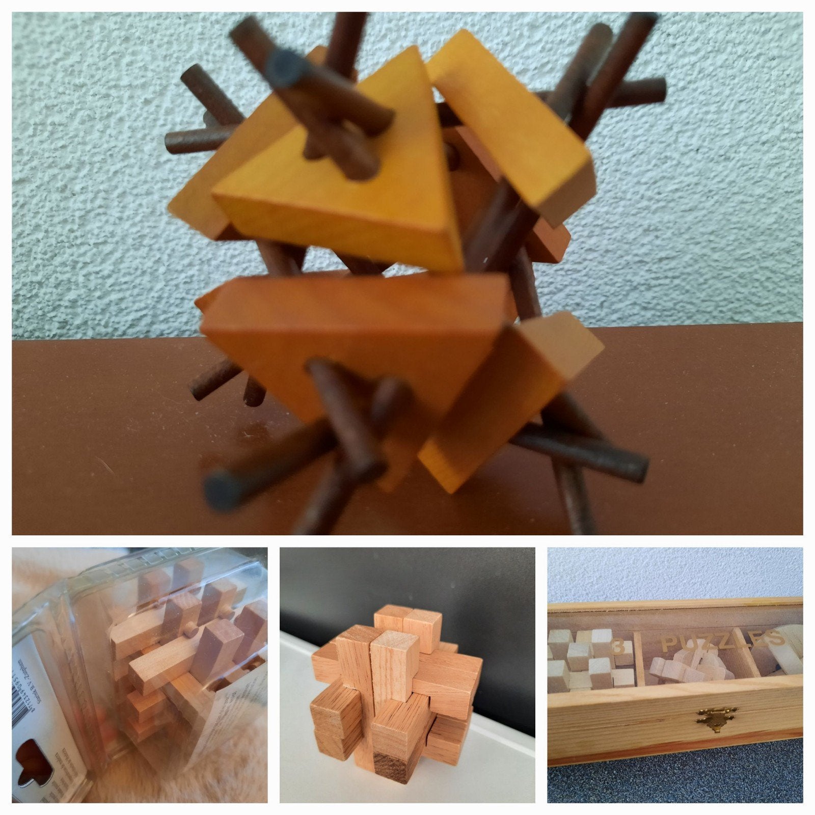 Breinpuzzels......wel 6!!, Ophalen of Verzenden, Minder dan 500 stukjes, Zo goed als nieuw, Overige typen