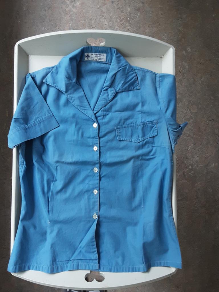 gidsen blouse blauw, Verzamelen, Scouting, Ophalen, Gebruikt, Kleding