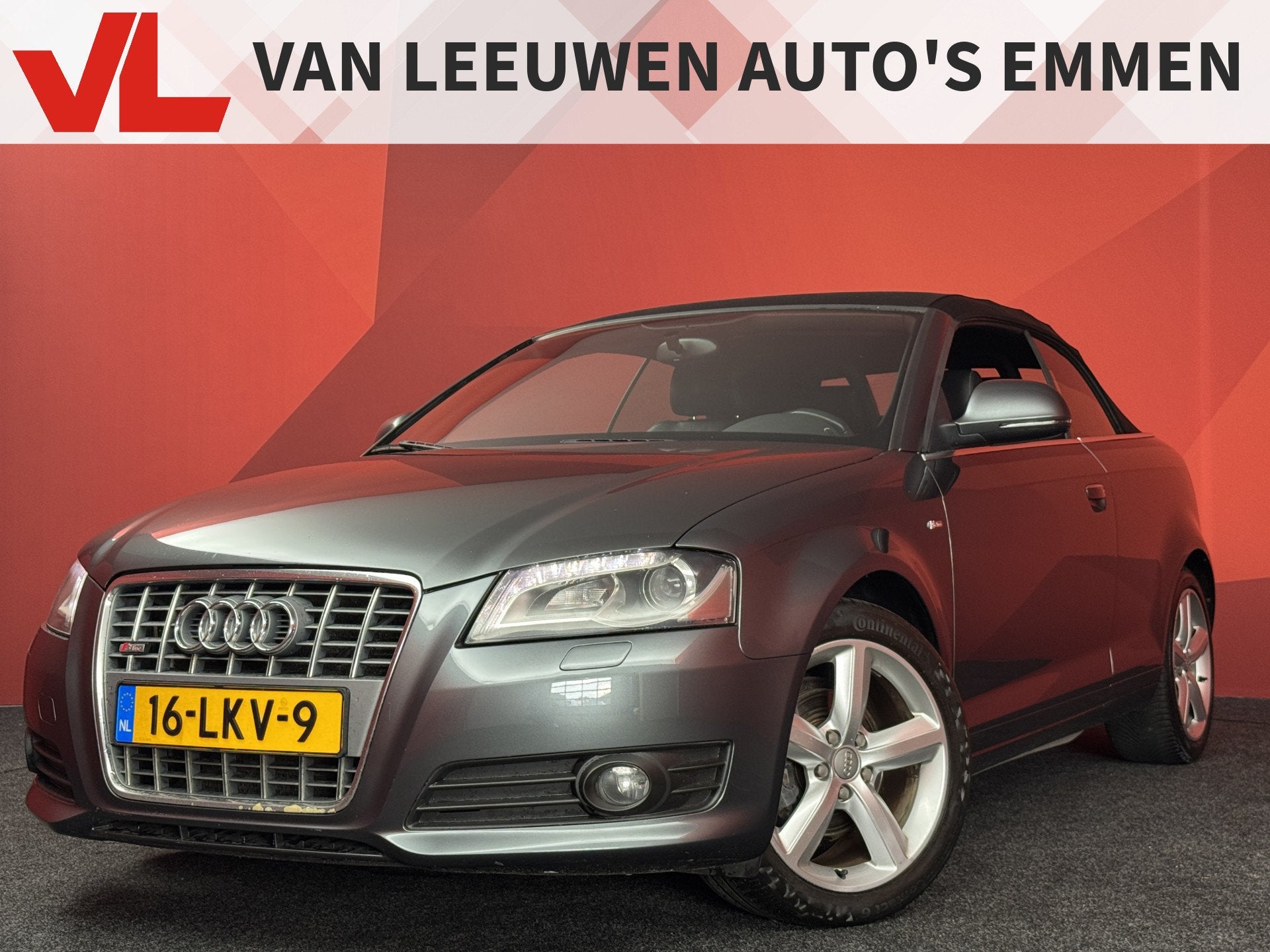 Audi A3 Cabriolet 1.2 TFSI S-edition | Zo Mee | Lees Tekst |, Voorwielaandrijving, Euro 5, Stof, Gebruikt