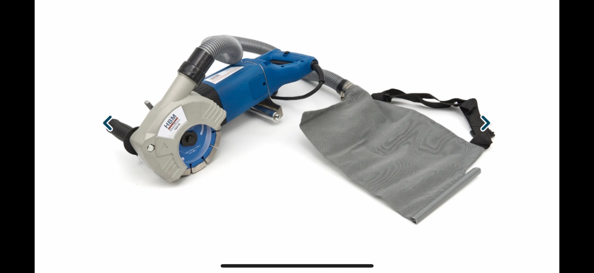HBM 2400 Watt Elektrische Muurfrees / Sleuvenfrees, Ophalen, Zo goed als nieuw, Elektrisch, Muurfrees