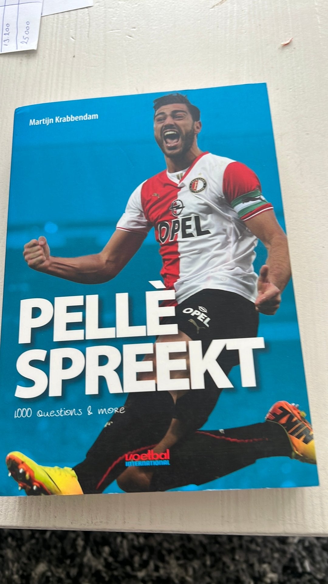 Feijenoord :Pelle spreekt Martijn Krabbendam - Pelle spreekt, Nieuw, Ophalen of Verzenden, Balsport, Martijn Krabbendam