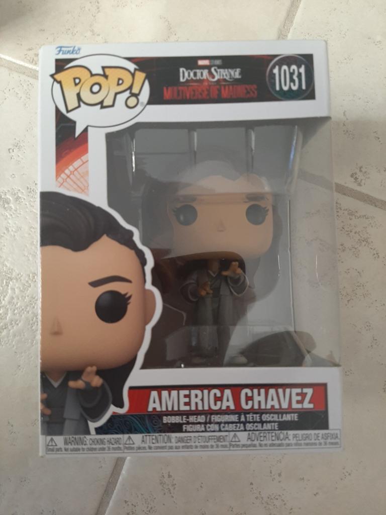 Funko Pop! America Chavez Doctor Strange 1031, Ophalen of Verzenden, Zo goed als nieuw