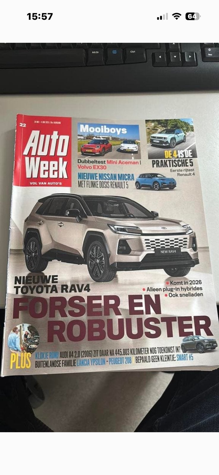 Gezocht gratis Autoweek, Ophalen of Verzenden, Zo goed als nieuw, Algemeen