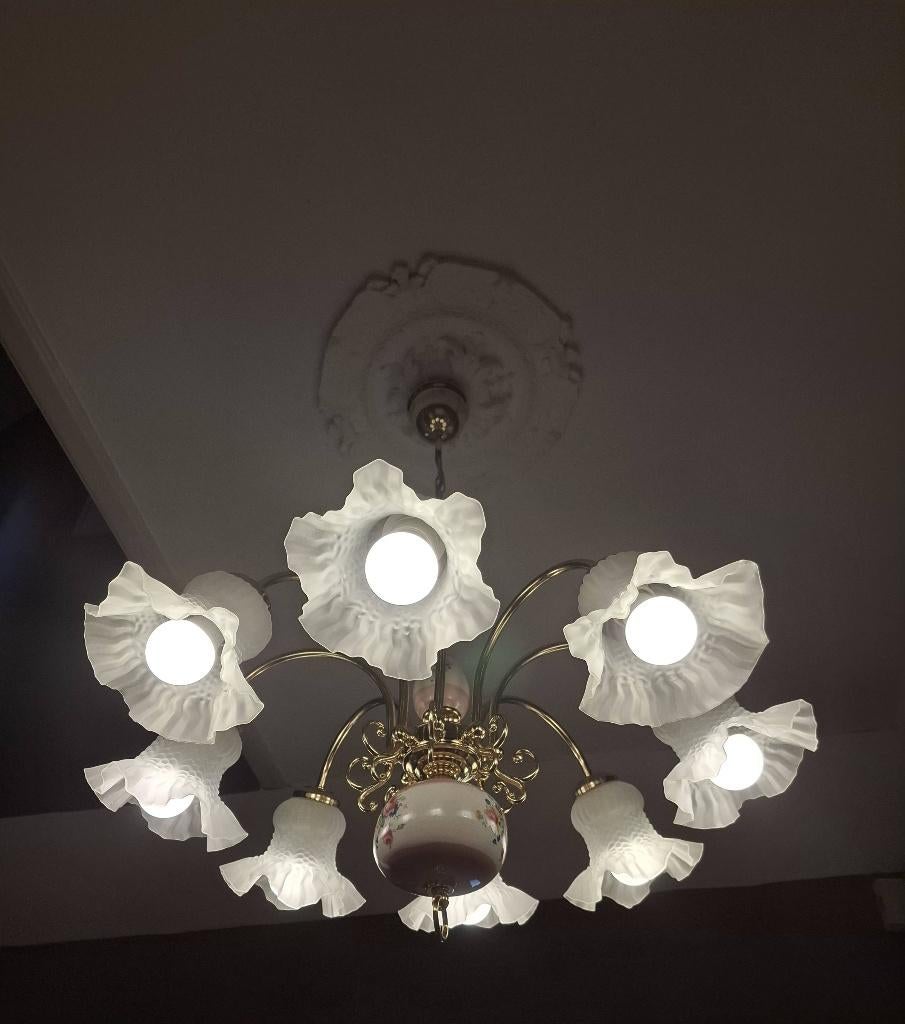 Kroonluchter, Ophalen, Zo goed als nieuw, Glas