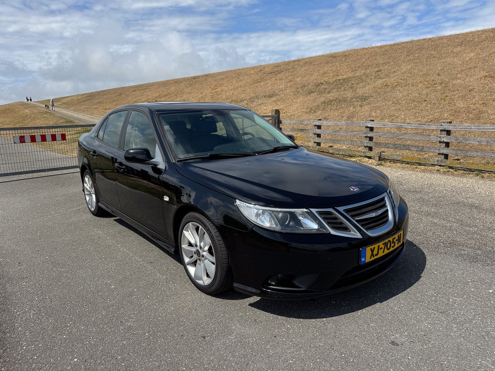 Saab 9-3 Sport Sedan 1.9 TTiD Linear 131 PK H6 | Nette auto, Auto's, Saab, Voorwielaandrijving, Euro 5, Gebruikt, Zwart