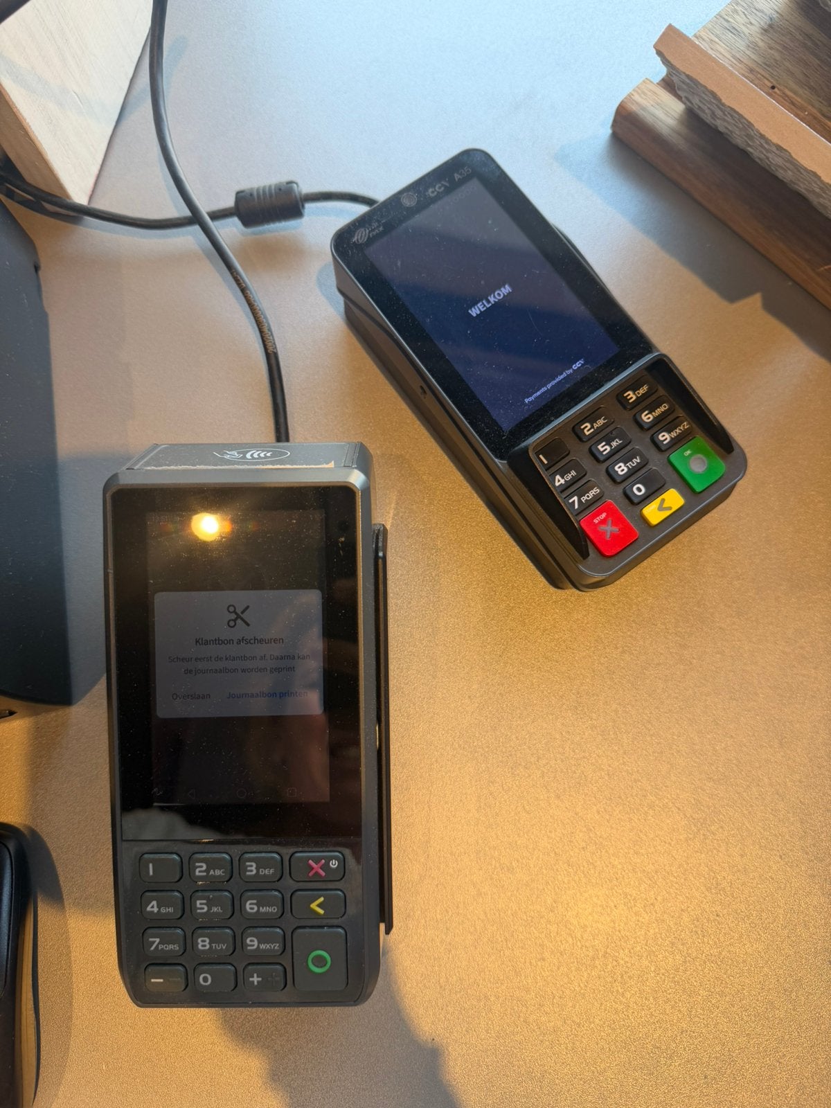 CCV duo base A80 - A35 nieuwe type pin automaat, Ophalen