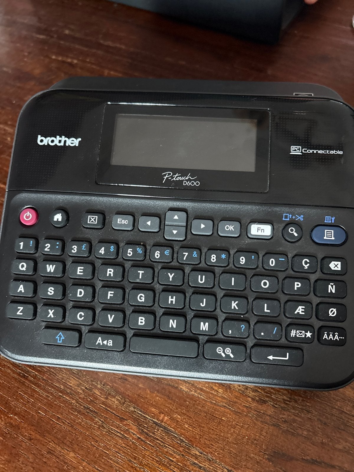 Brother P-touch D600 labelprinter QWERTY, Ophalen of Verzenden, Refurbished, Qwerty, Etiket