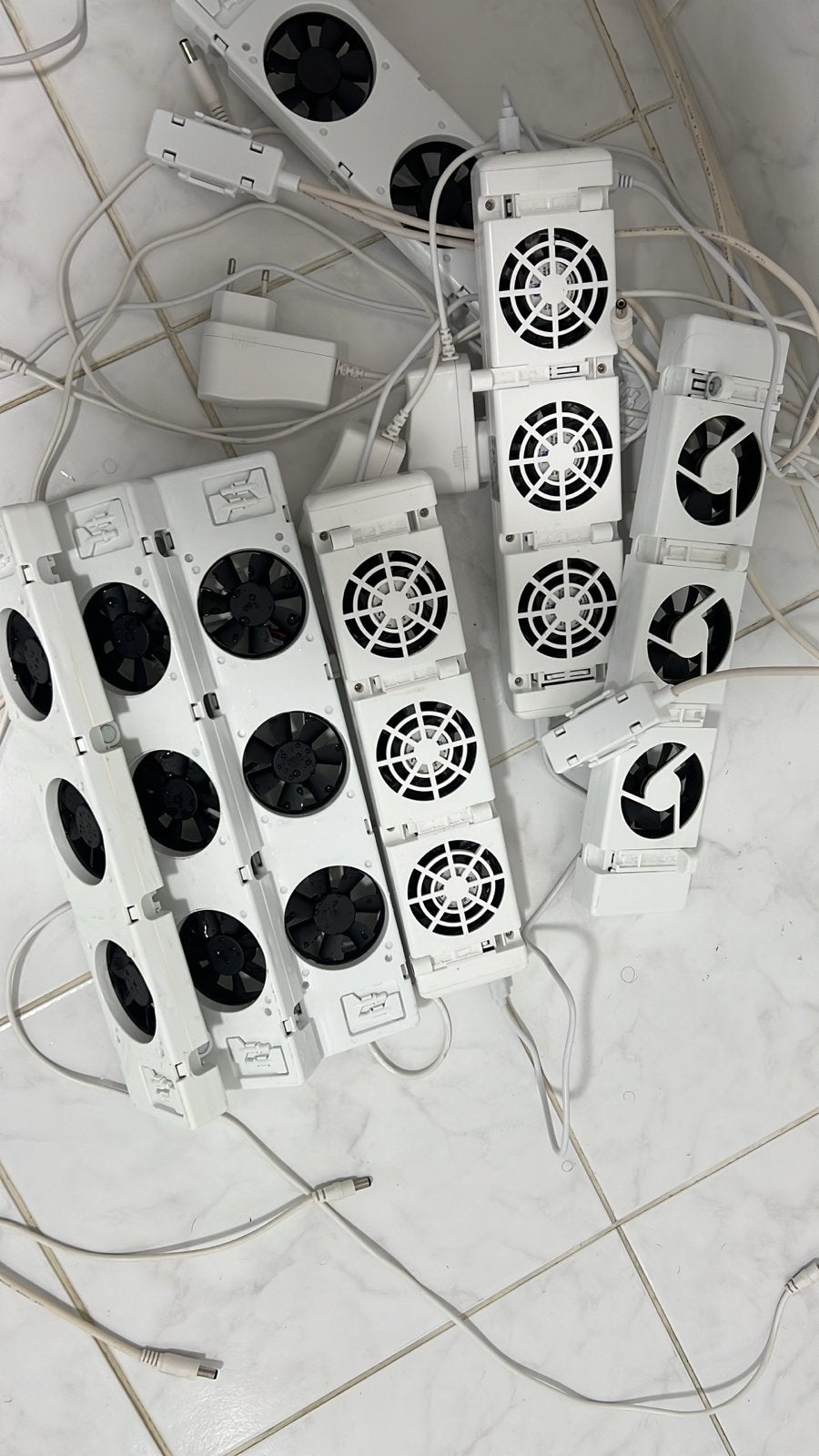 7x Speedcomfort radiator ventilator - compleet, Ophalen of Verzenden, Zo goed als nieuw, Overige typen